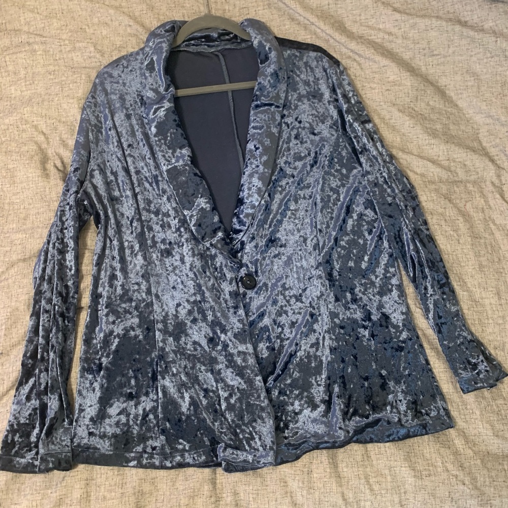 Velvet Blazer